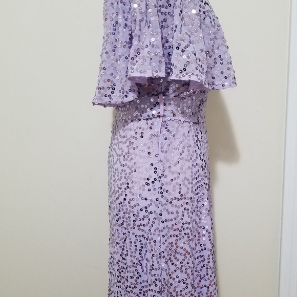 Sequin Cape midi Dress - Picture 10 of 10